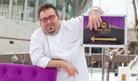 Marco Iachetta, chef marchigiano del ristorante Mu