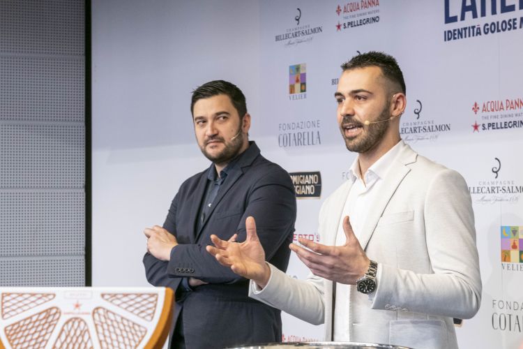 Mattia Pastori di Nonsolococktails e Andrea Maugeri di 10_11 bar al Portrait di Milano
