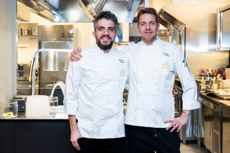 Da sinistra, Michele Talarico e Julian Stieger
(T