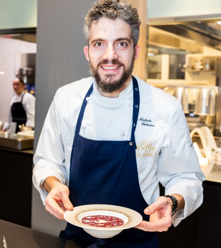 Michele Talarico e il suo dessert