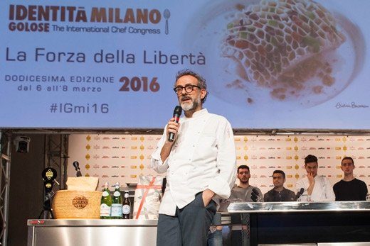 Massimo Bottura a Identità Milano 2016
