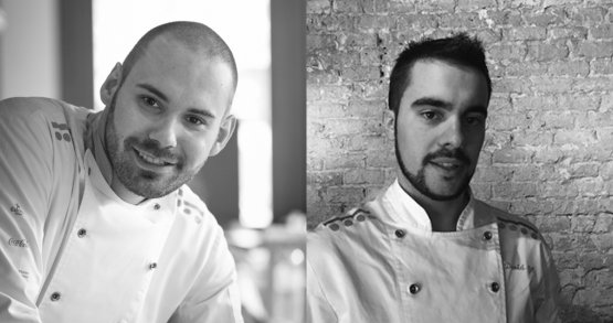 David Gil and Ruben González, chefs at elBarri, F