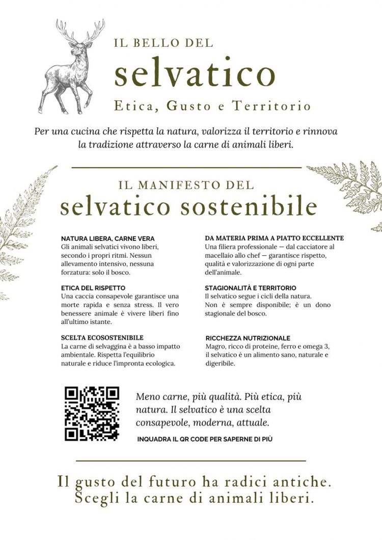 Il Manifesto del Selvatico sostenibile