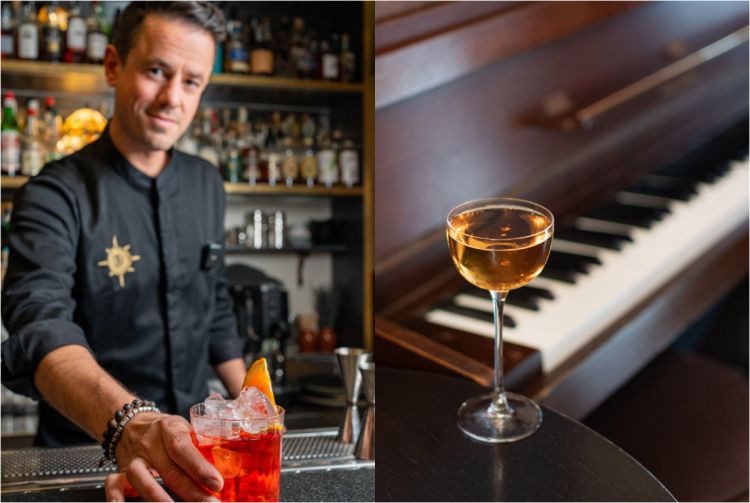 Il bar manager de Il Mercante, Alessandro Zampieri