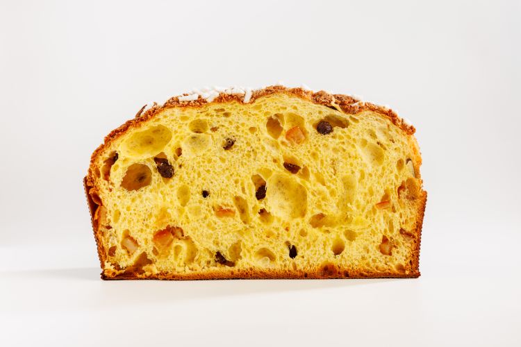 Il panettone classico di Walter Musco. Foto di Andrea Di Lorenzo