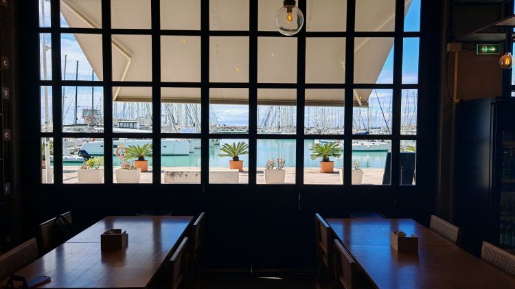 Il porto di Marina di Ragusa visto da Mercato del Porto
