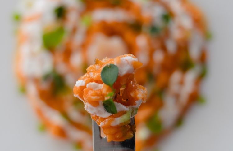 Uno dei piatti del ristorante Il Salotto
