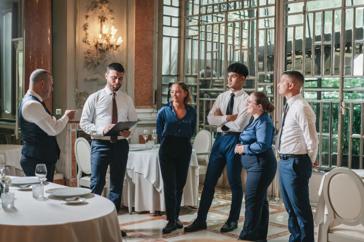 Il team di sala
