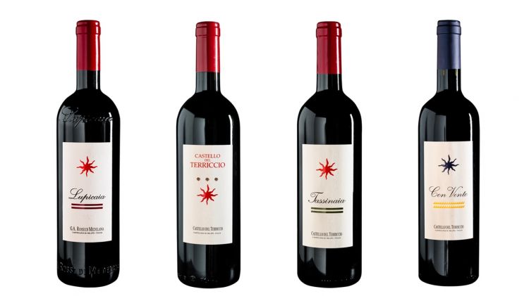 I quattro vini dell'azienda