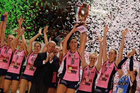 Casalmaggiore sulle vette d'Europa del volley 