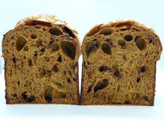 Il panettone al cioccolato di Andrea Visani dell