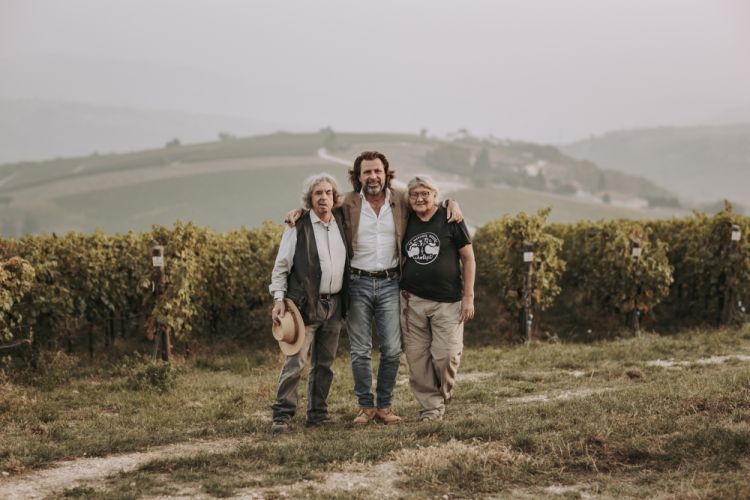 Gianolli con Lydia e Claude Bourguignon