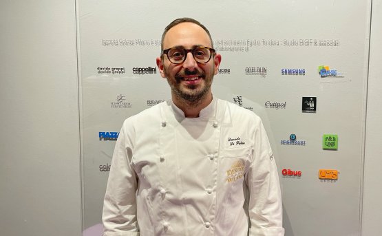 Davide Di Fabio, 36 anni, chef del ristorante Dall