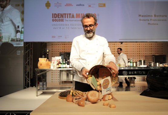 Massimo Bottura of Osteria Francescana, the author