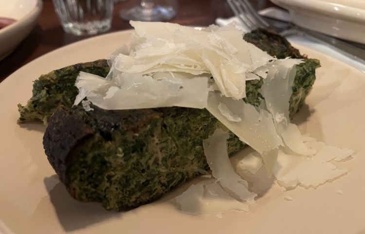Un altro antipasto: Frittata e raspadüra