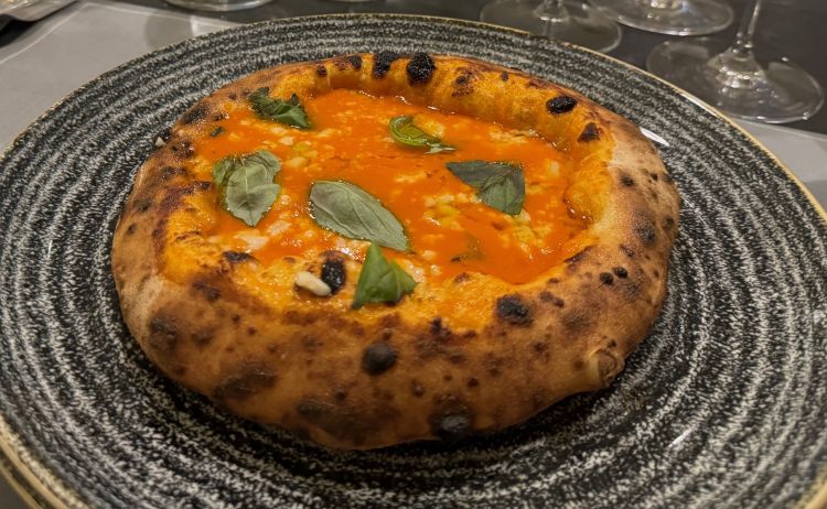 La pizza Scarpetta "Da Vittorio"