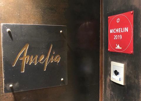 In San Sebastian, Amelia received a Michelin star only 8 months after it opened 
