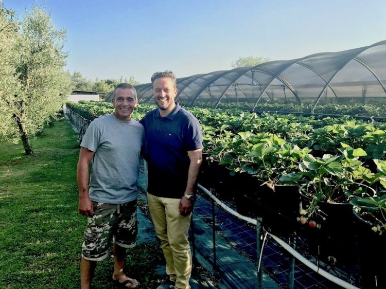 Andrea Mattei con Riccardo Pizzi
