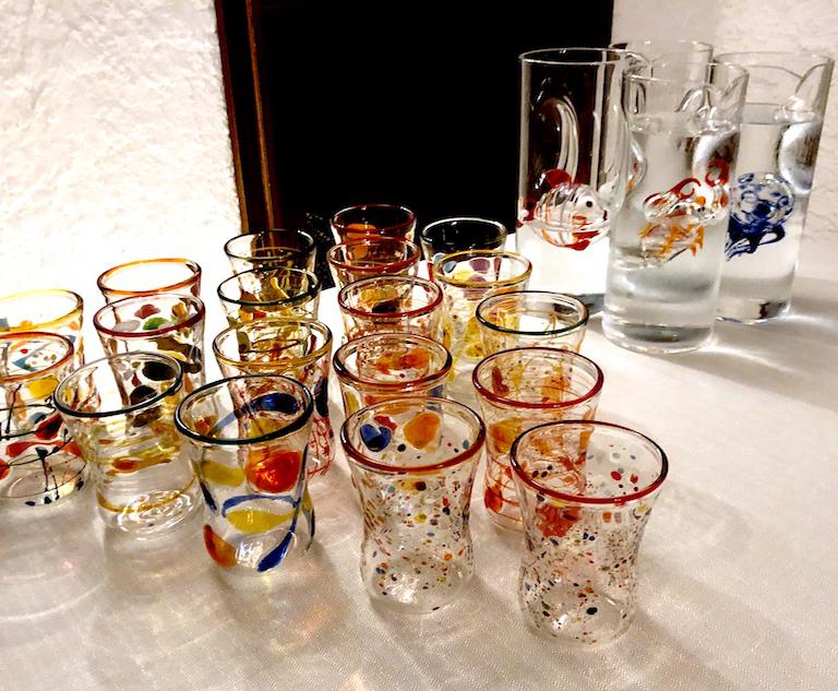 Bicchieri e caraffe di Massimo Lunardon
