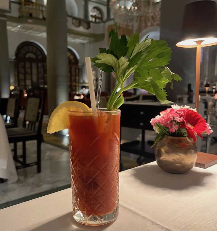 Il Bloody Mary è il cocktail nato al St. Regis di New York. Qui lo vedete in versione fiorentina
