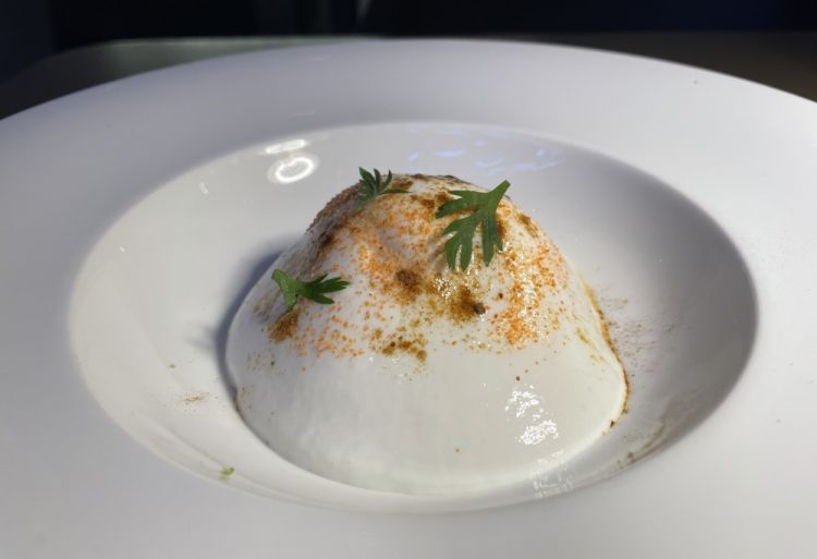 Crème fraîche, carota, kiwi