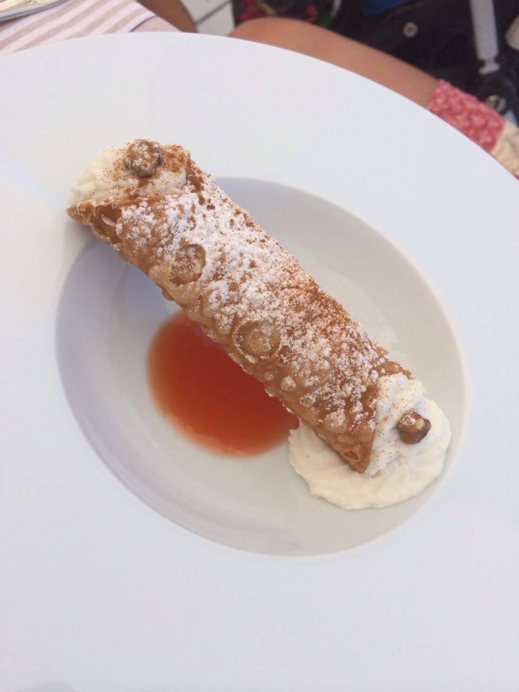 Il cannolo finale
