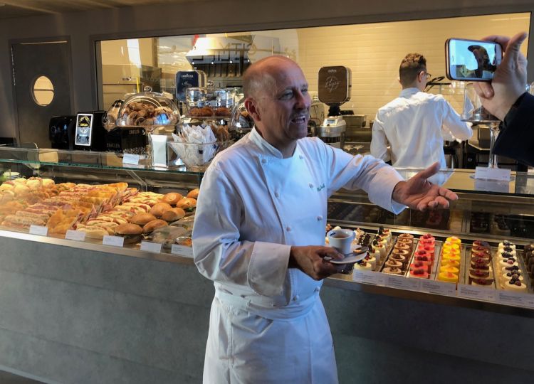 Heinz Beck all'inaugurazione (foto Zanatta)