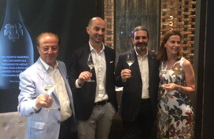 Armando, Alberto Serena, Stefano Nandi e Sarah Serena