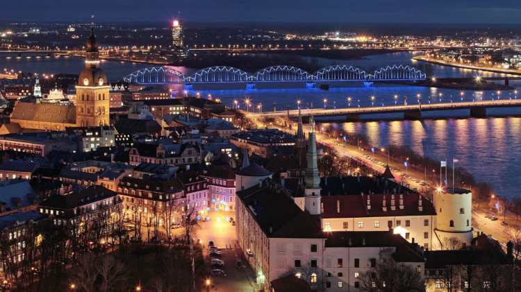 Panoramica su Riga
