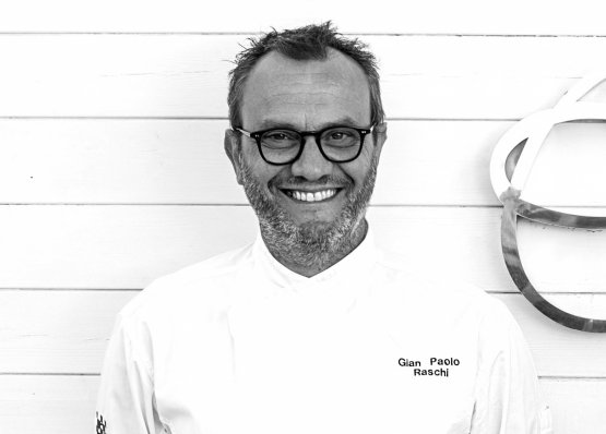 Gian Paolo Raschi, 49 anni, ristorante Guido a Rimini, una stella Michelin. E' la terza generazione di ristoratori dell'insegna (foto Giorgio Salvatori)
