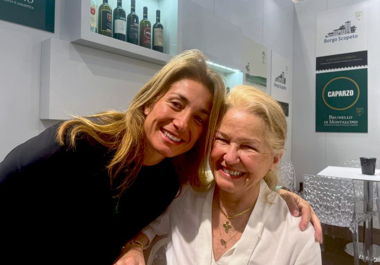 Elisabetta Gnudi Angelini con la figlia Alessandra