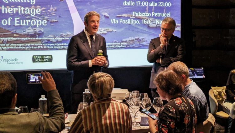 Il presidente Christian Marchesini durante la presentazione
