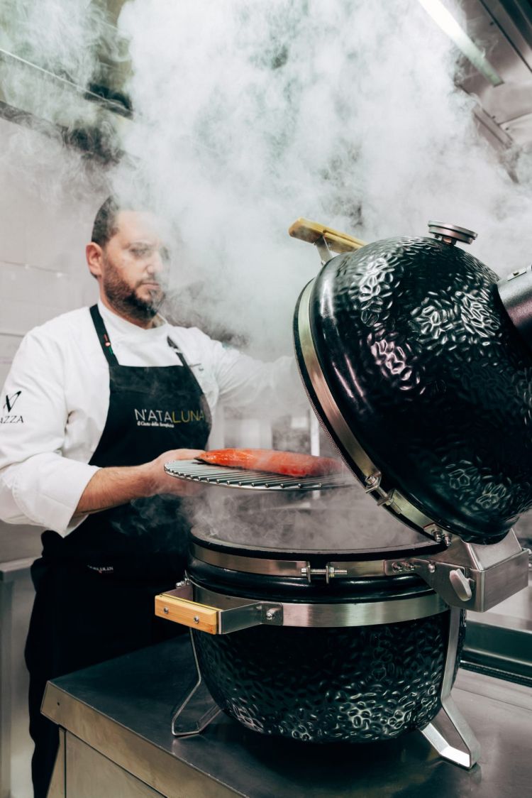 Lo chef Vincenzo Vazza
