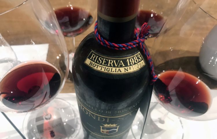 La Riserva 1983, che l'azienda ha deciso di mettere in vendita