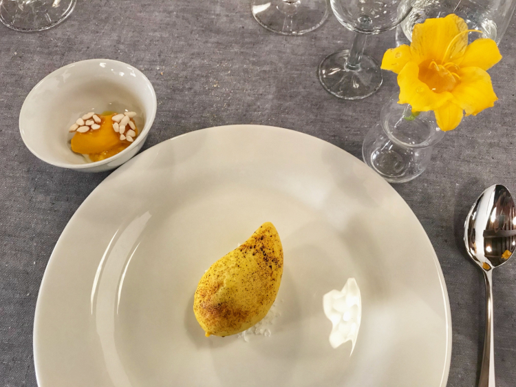 Thai Siam, mango nella sua essenza, coulan, banana, frutto della passione, olio di Oliva Caroli, di Michelangelo Mammoliti