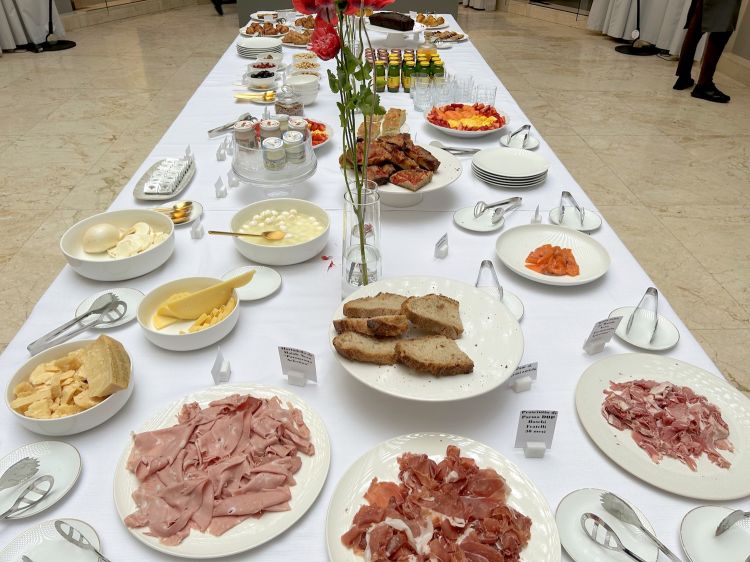 Il buffet di Colazione all'italiana a Identità Golose Milano
