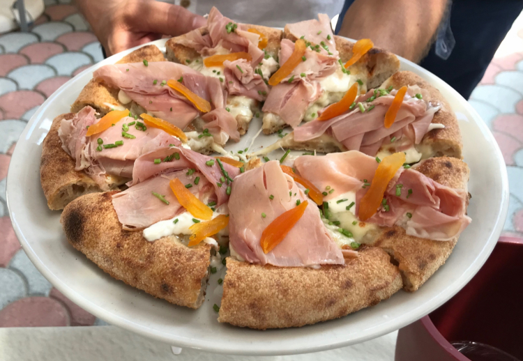 La pizza del territorio di Matteo Aloe