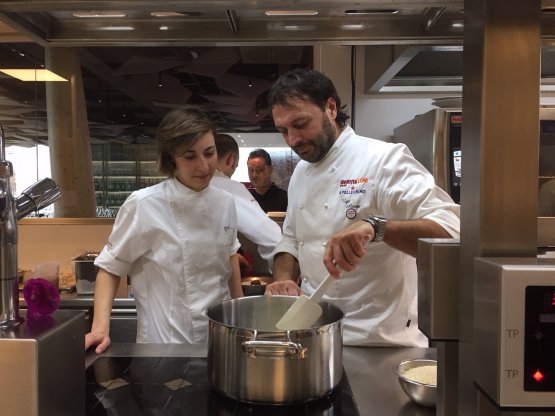 Claudia Innorta and Ugo Alciati of Guido ristorant