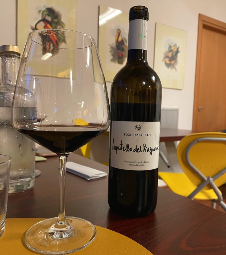 Il Pugnitello del Piaggione di Poggio al Gello, assaggiato nella sua annata 2014, si è rivelato un vino di vera personalità
