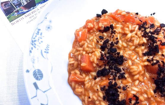 Marco Stabile’s dish: Risotto americano barbecue style