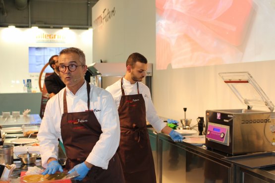 Roberto Carcangiu of R&D Food Consulting, with the collaboration of Besser Vacuum, held a lesson on 