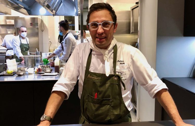 Stefano Ciotti, 48 anni, chef del ristorante Nost