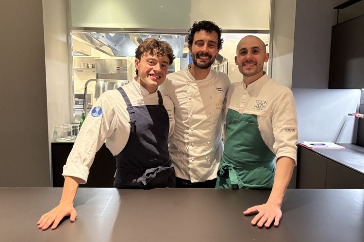 Edoardo Traverso, executive chef dell'hub, con
