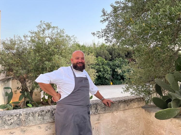 Lo chef Domingo Schingaro di Borgo Egnazia
