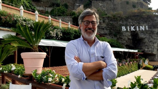 Giorgio Scarselli, born in 1969, restaurant manage
