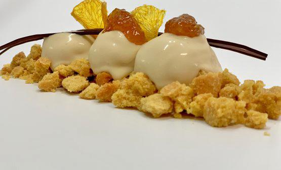 Gelato al foie gras, frolla agli agrumi dell’Alt