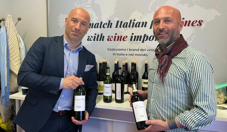 Lorenzo Numanti e Andrea Bonini presentano i vini dell'azienda
