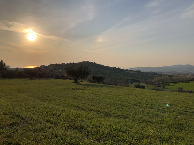 Le colline del Teramano che affacciano sul mare e 