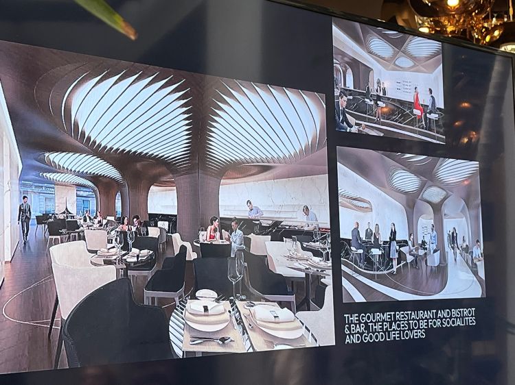 Ecco come sarà il visionario ristorante Alain Ducasse al Romeo Roma (rendering) - Foto Annalisa Cavaleri
