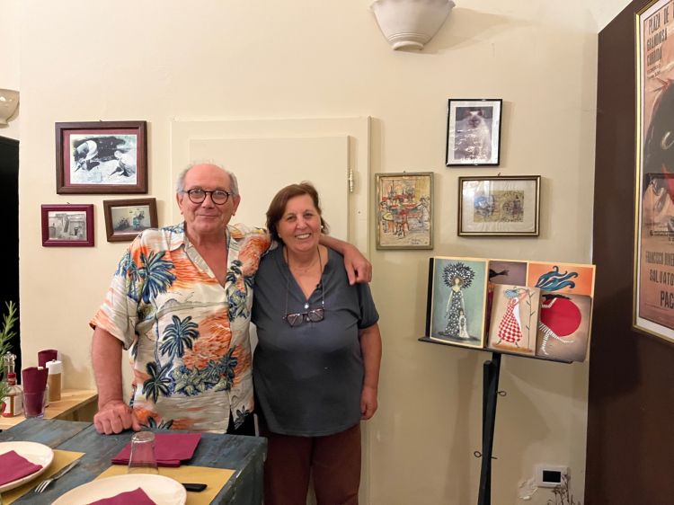 Rocchettina De Filippis e il marito Salvatore - Foto Annalisa Cavaleri